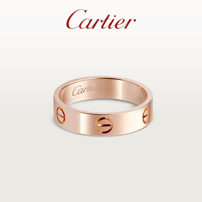 [พร้อมกล่อง] แหวนแต่งงาน Cartier Cartier LOVE Series สไตล์คลาสสิก ของขวัญคู่รัก