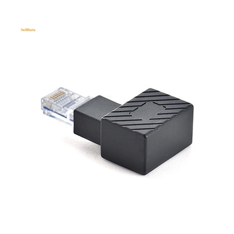 [Neflibata] สายแลนตัวผู้ เป็นตัวเมีย 90 องศา 270 องศา RJ45 หลายมุม ซ้าย ขวา [ใหม่]