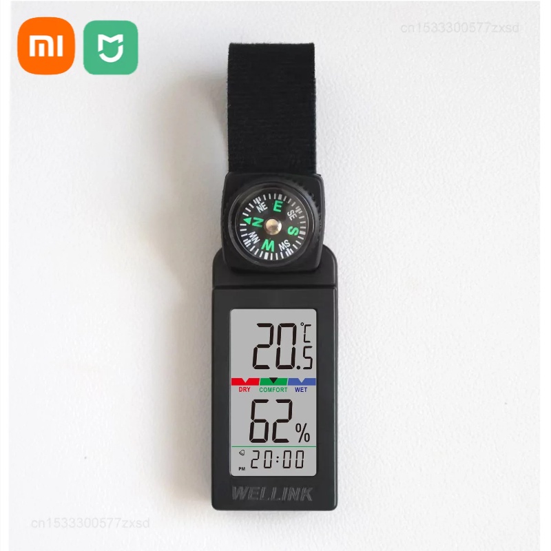 สําหรับ Xiaomi เครื่องวัดอุณหภูมิบ้านกลางแจ้ง Camping Mountaineering อุณหภูมิและความชื้น Meter Probe สถานีอากาศเครื่องมือ ราคา ถูกที่สุด ดีลบีเคเค