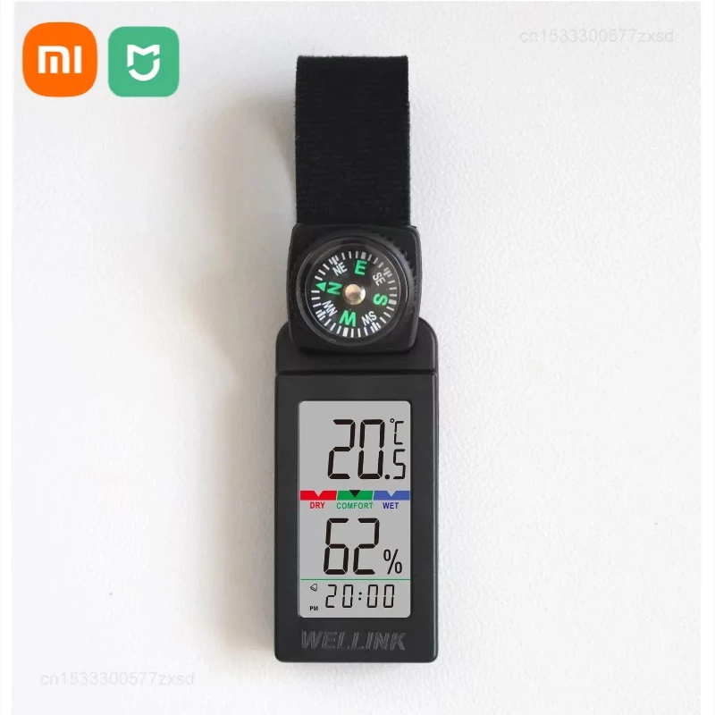 สําหรับ Xiaomi เครื่องวัดอุณหภูมิบ้านกลางแจ้ง Camping Mountaineering อุณหภูมิและความชื้น Meter Probe สถานีอากาศเครื่องมือ