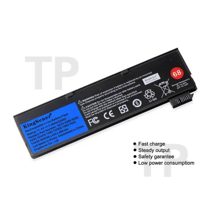TP KingSener Laptop Battery for Lenovo ThinkPad X240 T440S T440 X250 T450S T460 S440 S540 L450 L470 45N1130 45N1131 45N1