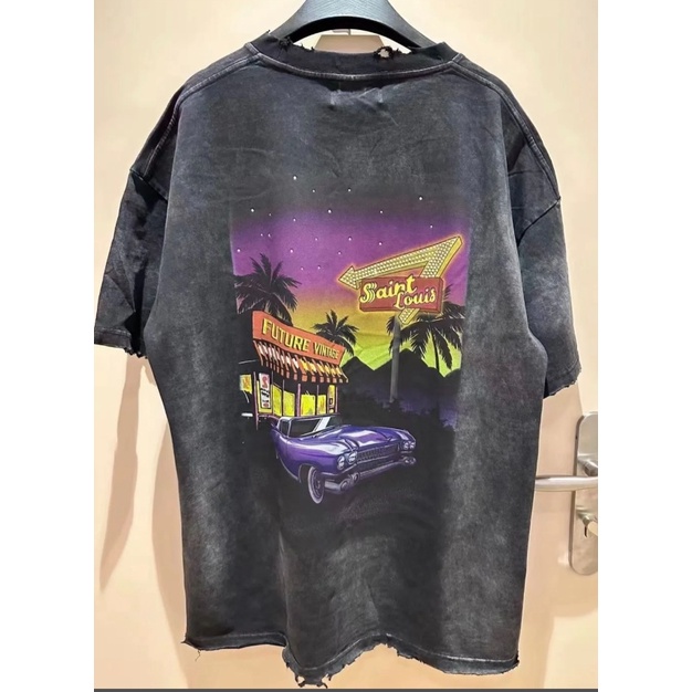 เสื้อยืดแขนสั้น พิมพ์ลาย SSSA1NT L1UIS Mel1dies of Twi1ight สําหรับผู้ชาย และผู้หญิง