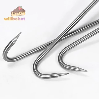[WillbehotT] ตะขอเกี่ยวเนื้อสัตว์ ไส้กรอก เบคอน ด้ามจับตัว T สําหรับห้องครัว ร้านบาร์บีคิว ร้านอาหาร [ใหม่]