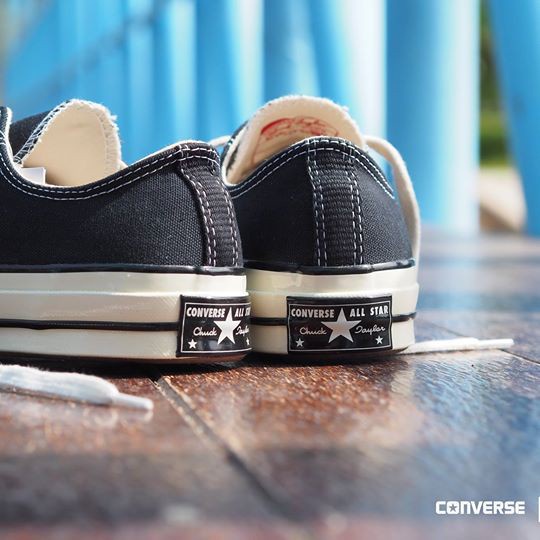 Converse All Star 70 OX  - Black (สีดำ) แฟชั่น รองเท้า light