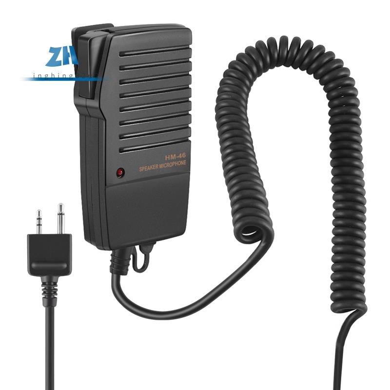 ไมโครโฟนลําโพงมือถือ สําหรับวิทยุ Icom Ic-V8 V85 V82 Ic-T2H T8A 2At W32A E90