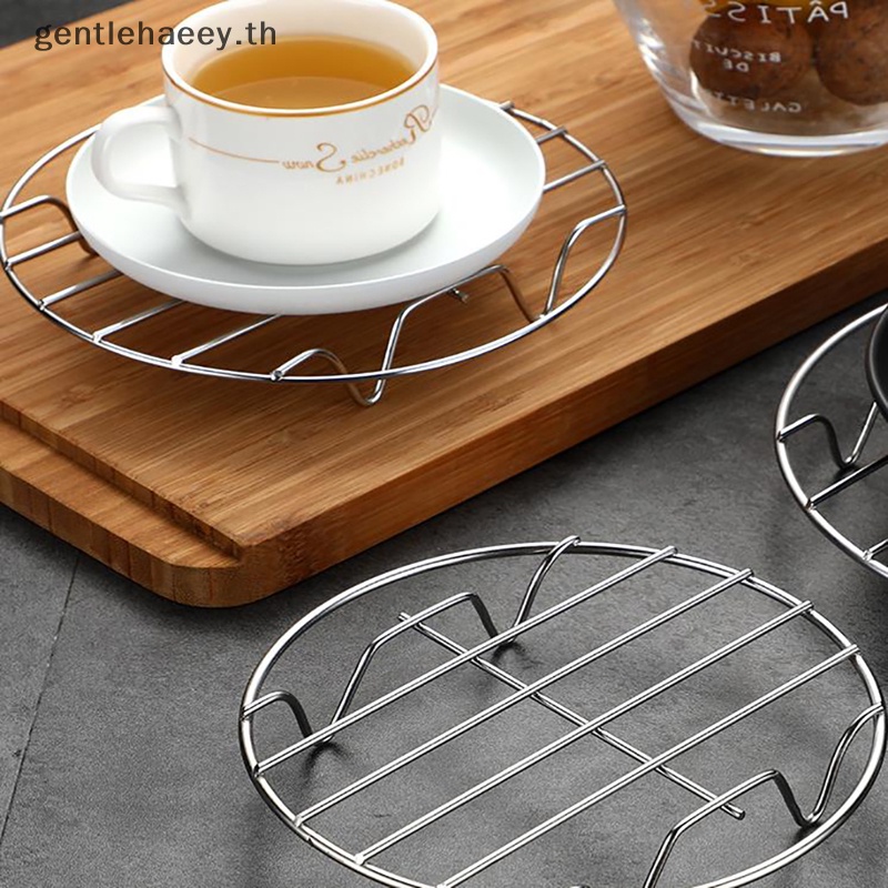 Gg ตะแกรงสเตนเลส สําหรับนึ่งอาหาร หม้อทอดไร้น้ํามัน - รูปที่ 7