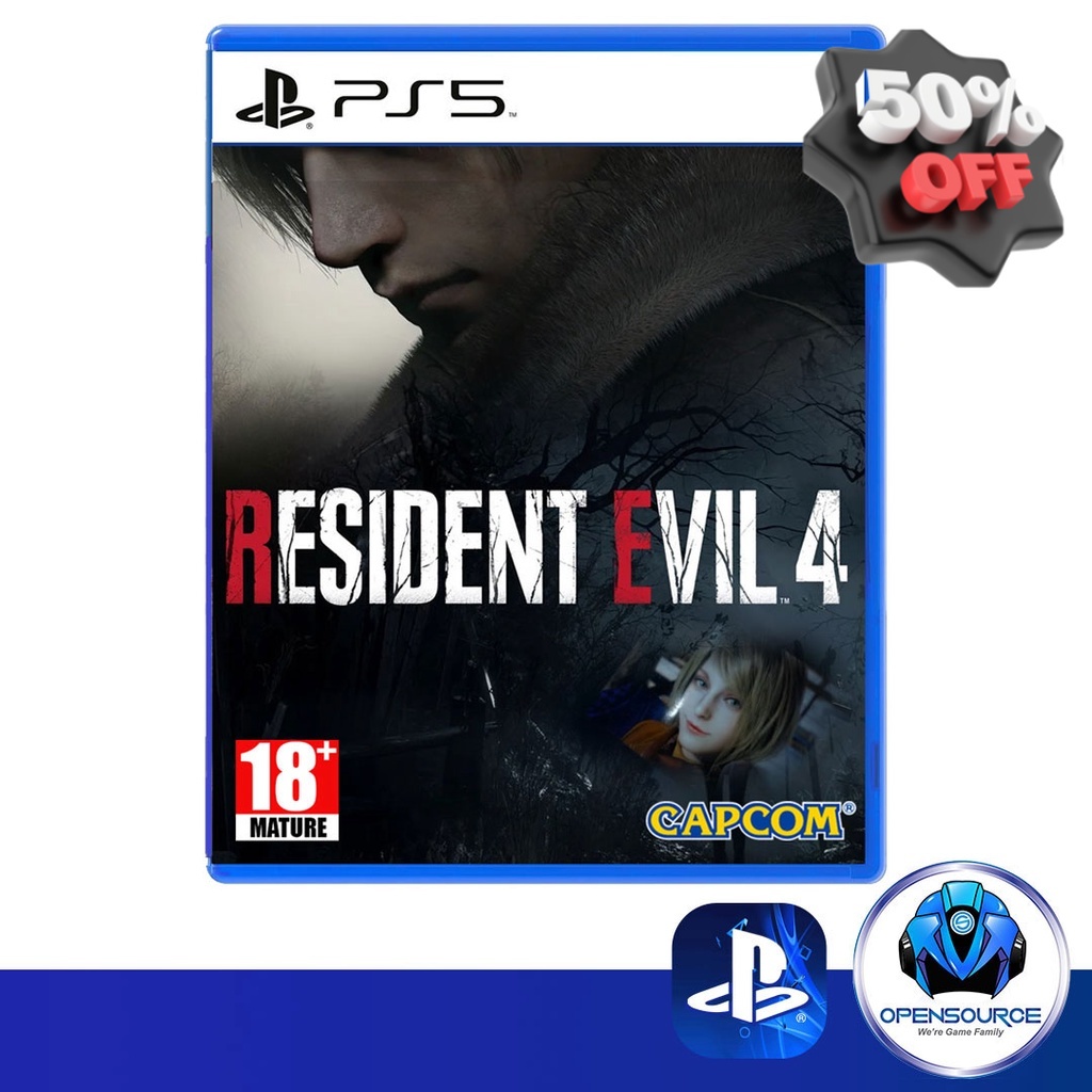 [พร้อมส่ง]Playstation: Resident Evil 4 (ASIA Z3 EN/CH/KR/JP) แผ่นเกม สำหรับ เครื่อง PS4 & PS5 #เกมส์