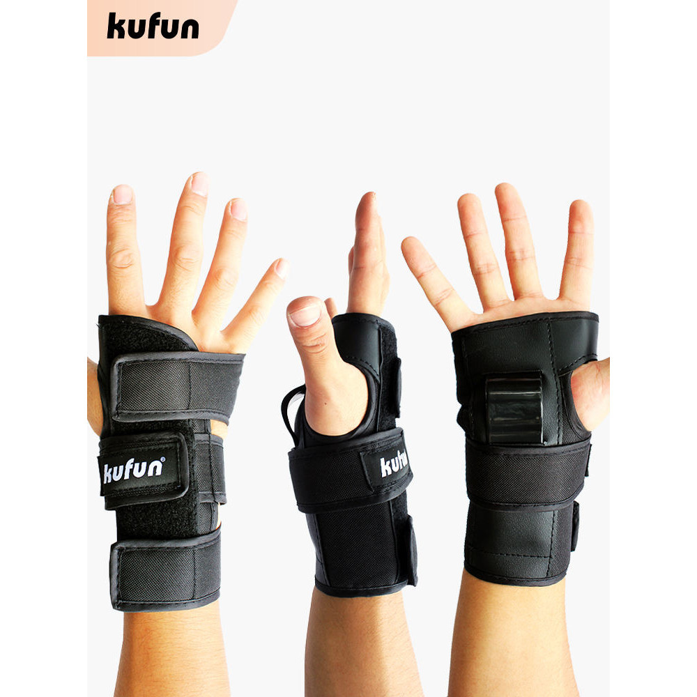 สนับข้อมือสกี Kufeng, การ์ดแฮนด์, การ์ดปาล์ม, ถุงมือ, อุปกรณ์ป้องกันไม้วีเนียร์, อุปกรณ์ป้องกันการต