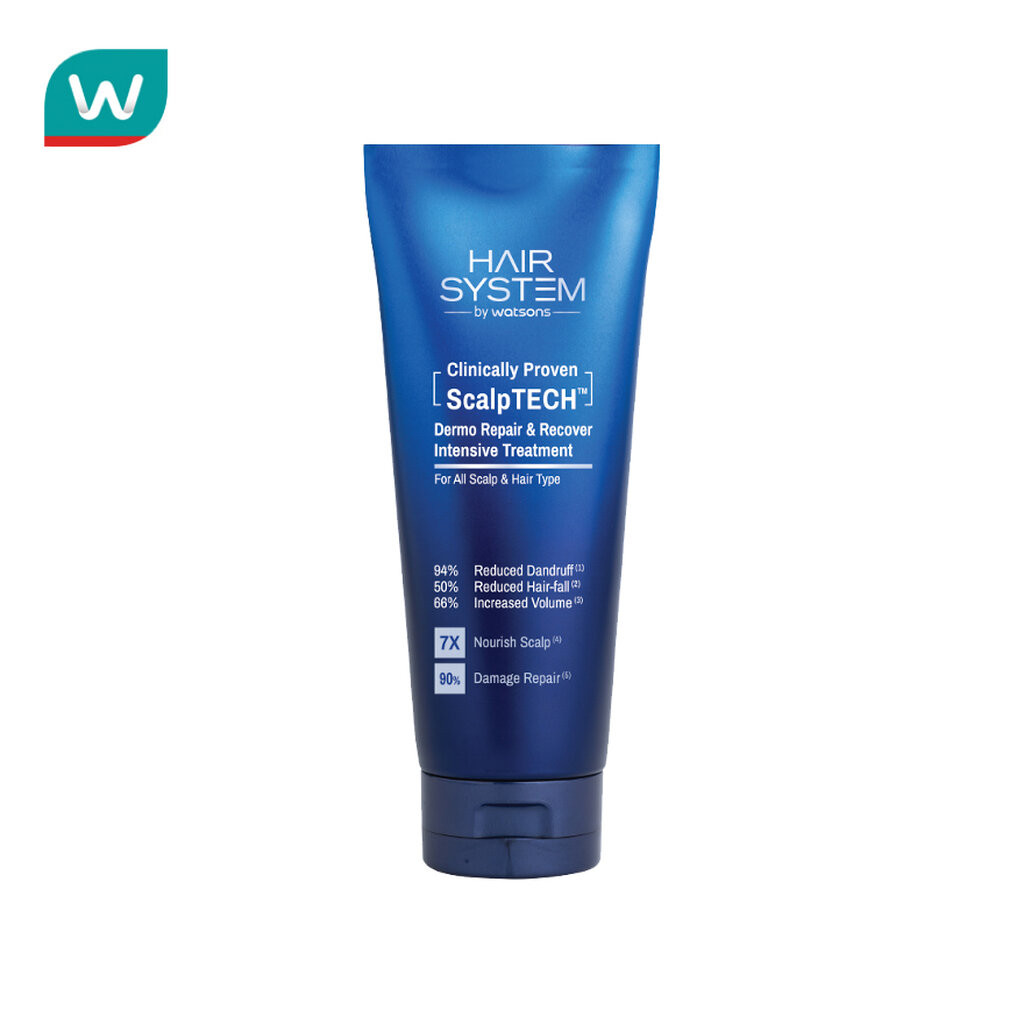 Hair System by Watsons แฮร์ ซิสเตม บาย วัตสัน สคัลพ์เทค เดอร์โม รีแพร์ แอนด์ รีคัฟเวอร์ อินเทนซีฟ ทรีทเมนท์2