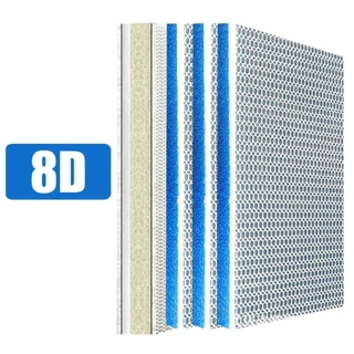 Simon 1 ชิ้นกรองชีวเคมี, 8D 8 ชั้น Aquarium Filter ฟองน้ํา, High-Density Cotton Sponge Aquarium อุปกรณ์เสริม