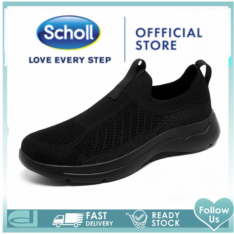 Scholl รองเท้าผ้าใบผู้ชาย สไตล์เกาหลี ขนาดใหญ่ 45 46 47 48