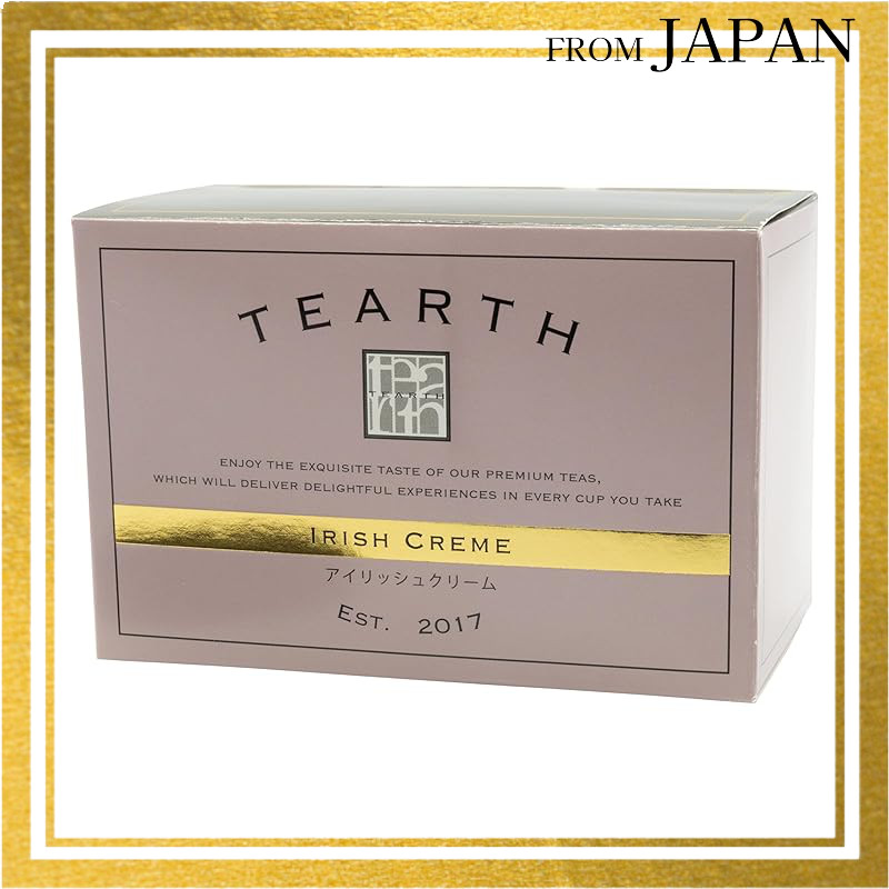 TEARTH Irish Cream Flavored Tea Bags - Individually Wrapped, 28 CountDirect from Japan
