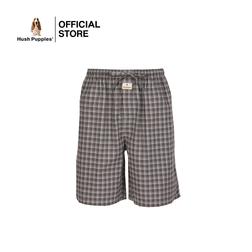 Hush puppies Underwear กางเกงขาสั้นผู้ชาย Sleepwear รุ่น HU H3W3028 Boxer - สีเทา