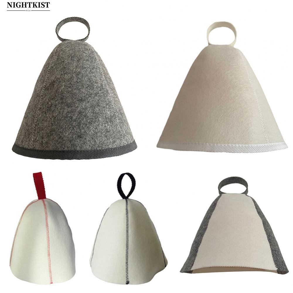 Thickened Sauna Hat Durability High-quality Wool Felt Lightweight And Portable