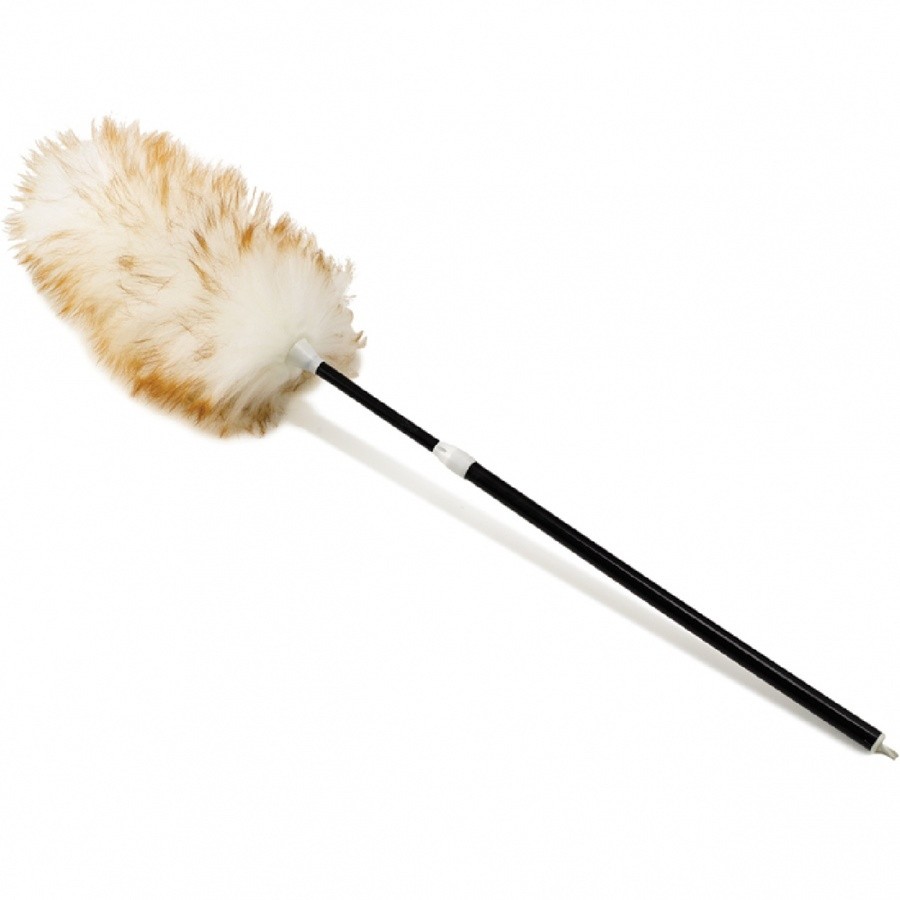 LOCAL789 Iclean ไม้ปัดฝุ่นขนแกะด้ามปรับระดับได้ รุ่น US578-1 ขนาด 6x6x75-110 cm สีน้ำตาล ร้านอยู่ในไ