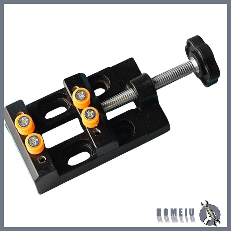 Homeiu Tabletop Clamp Vice Model Making Vise Woodwork Clamps 8 Hole Fix Clamp
