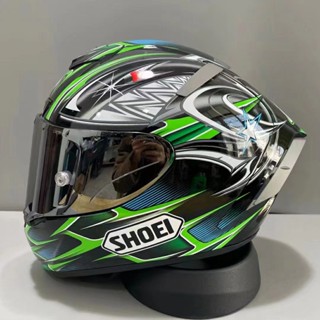 Shoei X14 หมวกกันน็อค ป้องกันหมอก เต็มหน้า หมวกกันน็อค แข่งรถ สุดเท่ X14 หมวกกันน็อค SHOEI Akira Yanagawa X14