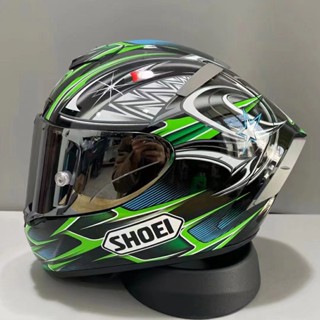 Shoei X14 หมวกกันน็อค ป้องกันหมอก เต็มหน้า หมวกกันน็อค แข่งรถ สุดเท่ X14 หมวกกันน็อค SHOEI Akira Yanagawa X14