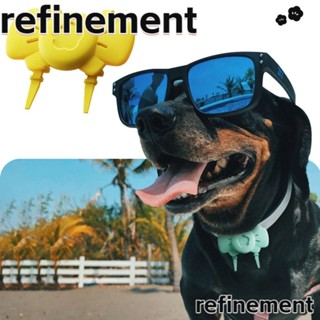 Refinement ปลอกคอซิลิโคน แบบนิ่ม ป้องกันการสูญหาย สําหรับสัตว์เลี้ยง สุนัข แมว