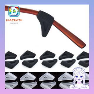 Diachath ปลอกขาแว่นตา ป้องกันการสูญหาย สไตล์สปอร์ต สําหรับผู้ชาย และผู้หญิง 5 คู่