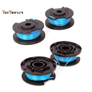 『yueywh524』ม้วนสปูนเครื่องตัดหญ้า 18 24 40V แบบเปลี่ยน สําหรับเครื่องตัดหญ้า RYOBI AC14RL3A 6 ชิ้น