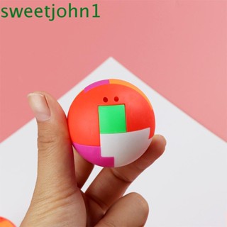 Sweetjohn ของเล่นลูกบอลพลาสติก เพื่อการศึกษา สําหรับเด็ก