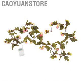 Caoyuanstore Flower Rattan String Light Decor  Powered 20  Lights Lamp