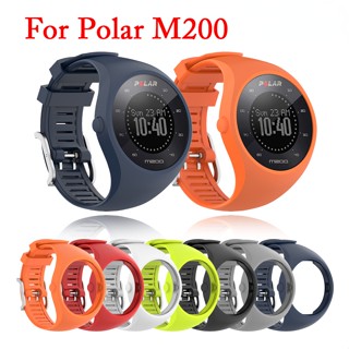 สายนาฬิกาข้อมือซิลิโคน แบบนิ่ม สําหรับ Polar M200 Smart Watch Polar M200 Band Smart Correa