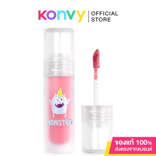 NEE CARA Monster Lip Tint N1971 3.8g #03 นี คาร่า ลิปทินท์เนื้อฉ่ำวาว ไม่เหนียวเหนอะ.