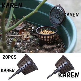 Karen กล่องปุ๋ยบอนไซ ขนาดเล็ก สําหรับปลูกต้นไม้ 20 ชิ้น