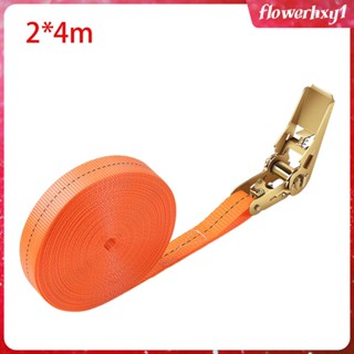 [Flowerhxy1] สายรัดกระเป๋าเดินทาง สีส้ม กว้าง 2.5 ซม.