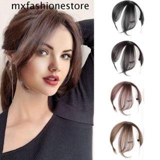 Mxfashione วิกผมปลอมสังเคราะห์ 3D สีน้ําตาล คุณภาพสูง