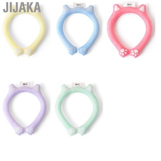 Jijaka Neck Cooling Tube  Foldable Wearable Ring Heat Resistant for Indoor