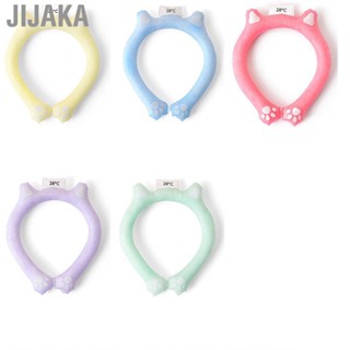 Jijaka Neck Cooling Tube  Foldable Wearable Ring Heat Resistant for Indoor