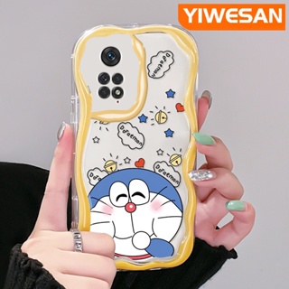 เคสโทรศัพท์มือถือ ซิลิโคนนุ่ม ใส กันกระแทก ลายการ์ตูนโดราเอมอน สําหรับ Xiaomi MI Redmi Note 11 11s Poco M4 Pro 4G