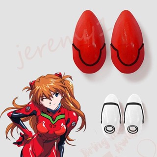 Jeremy1 กิ๊บติดผม ลายการ์ตูนอนิเมะ Asuka Langley Soryu Ayanami Rei สไตล์เกาหลี สําหรับผู้หญิง 2 ชิ้น ต่อชุด