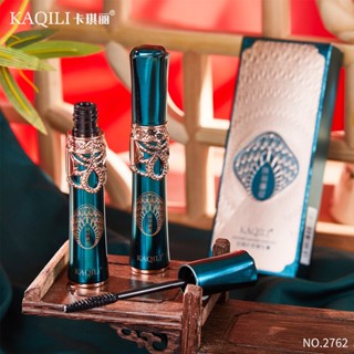 Spot# kaqili big eyes long curling mascara thick curling makeup waterproof not easy to faint eye makeup mascara cosmetics 8jj