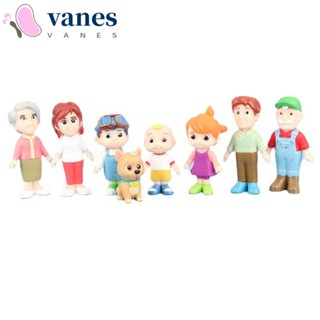 Vanes1 โมเดลฟิกเกอร์ PVC รูปการ์ตูนอนิเมะ Cocomelon เหมาะกับครอบครัว ของเล่นสําหรับเด็ก