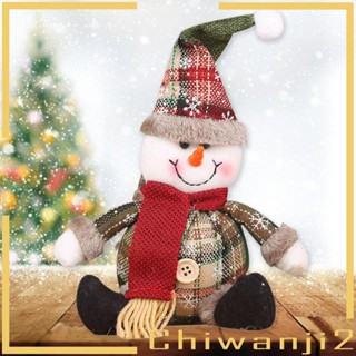 [Chiwanji2] ตุ๊กตาซานต้าคลอส กวางเรนเดียร์ สําหรับแขวนประดับ