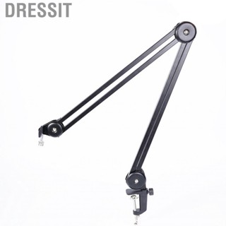 Dressit Microphone Boom Arm Mic Stand Springless Cantilever Bracket Condenser Live Recording Desktop