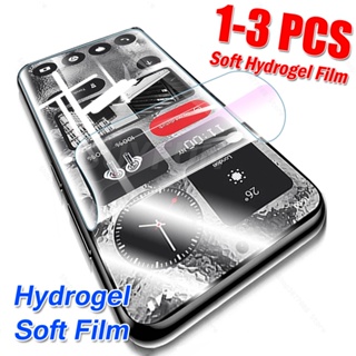 1-3Pcs Hydrogel Film For Nothing Phone (2) 5G HD Screen Protector Not Glass NothingPhone 2 Two No Thing Phone2 A065 2023 6.7inch