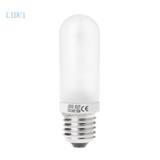 Lidu1 JDD E27 220-240V 150W หลอดไฟแฟลช LED สําหรับใช้ถ่ายภาพในสตูดิโอ