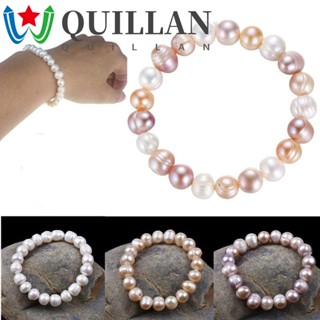 Quillan สร้อยข้อมือ หรูหรา ผู้หญิง 8 มม. เครื่องประดับสาว ไม่สม่ําเสมอ