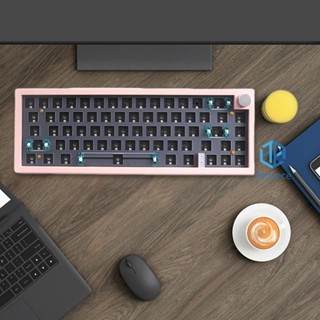 Gmk67 คีย์บอร์ดเกมมิ่ง 3000mAh USBA TYPE-C ปรับระดับเสียงได้ มีไฟแบ็คไลท์ สําหรับ Win7 [Missece.th]