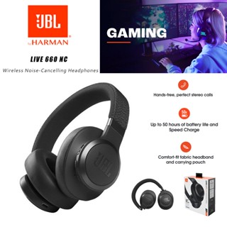 [รับประกัน3เดือน]JBL LIVE660NC TWS หูฟังบลูทูธ ตัดเสียงรบกวน Built-in Mic Bluetooth Sport Headphone Long Battery Life