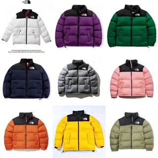 【พร้อมส่ง】เสื้อแจ็กเก็ต ผ้าฝ้ายหนา 100% กันลม ลาย The North Face 1996 สไตล์คลาสสิก ให้ความอบอุ่น สําหรับคู่รัก