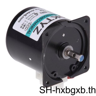 มอเตอร์ซิงโครนัสไฟฟ้า แม่เหล็ก 14W 1/2/3 60KTYZ 220V 30RPM