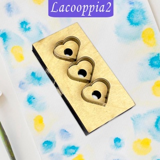 [Lacooppia2] แผ่นแม่แบบ ตัดลายหัวใจ 3 แบบ สําหรับผู้เริ่มต้น