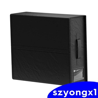 [Szyongx1] กล่องจัดเก็บผ้าปูที่นอน แบบพับได้ ขนาด 38x12x31.5 ซม. พร้อมหน้าต่าง