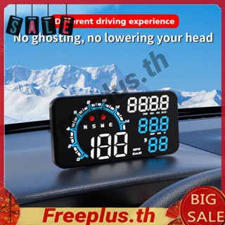 เครื่องวัดความเร็วอัตโนมัติ หน้าจอ LED GPS MPH สําหรับรถบรรทุก มอเตอร์ไฟฟ้า [freeplus.th]